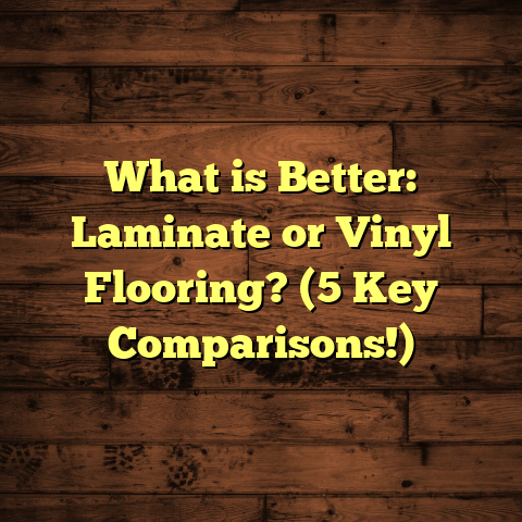 What is Better: Laminate or Vinyl Flooring? (5 Key Comparisons!)