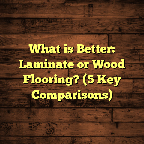 What is Better: Laminate or Wood Flooring? (5 Key Comparisons)