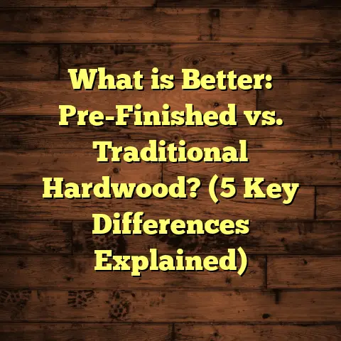 What is Better: Pre-Finished vs. Traditional Hardwood? (5 Key Differences Explained)