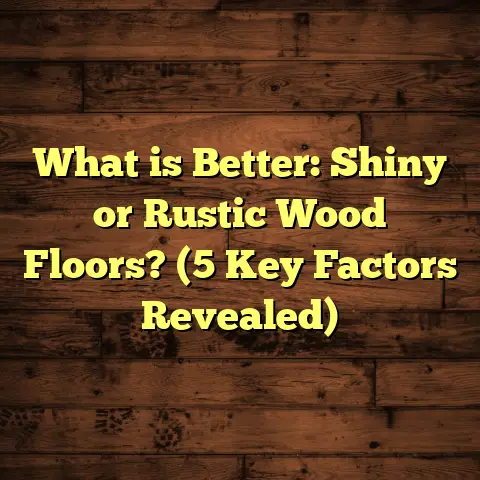 What is Better: Shiny or Rustic Wood Floors? (5 Key Factors Revealed)