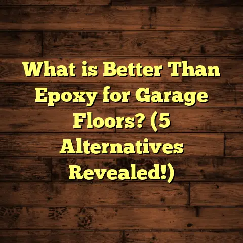 What is Better Than Epoxy for Garage Floors? (5 Alternatives Revealed!)