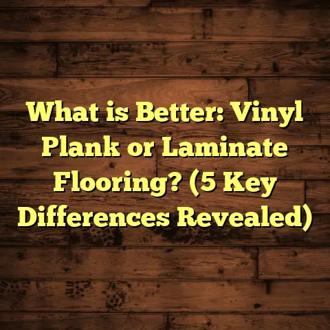 What is Better: Vinyl Plank or Laminate Flooring? (5 Key Differences Revealed)