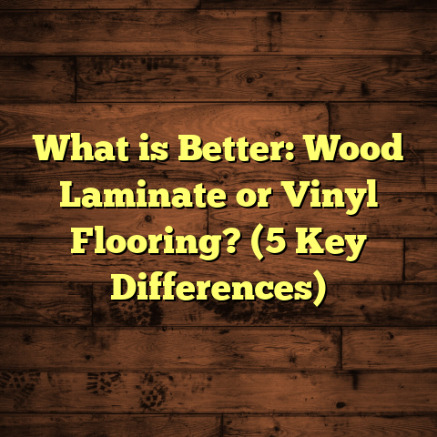 What is Better: Wood Laminate or Vinyl Flooring? (5 Key Differences)