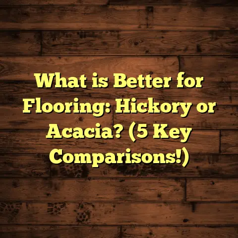What is Better for Flooring: Hickory or Acacia? (5 Key Comparisons!)