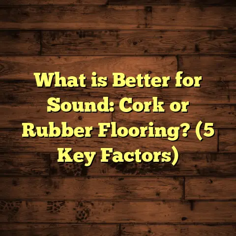 What is Better for Sound: Cork or Rubber Flooring? (5 Key Factors)