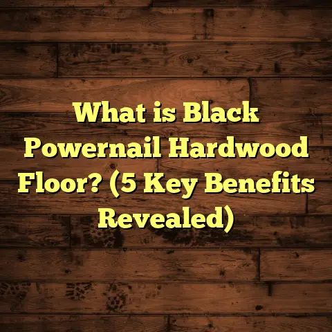 What is Black Powernail Hardwood Floor? (5 Key Benefits Revealed)