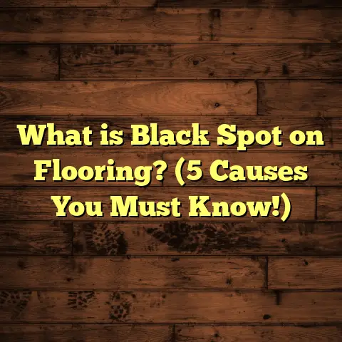 What is Black Spot on Flooring? (5 Causes You Must Know!)