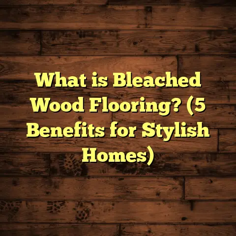 What is Bleached Wood Flooring? (5 Benefits for Stylish Homes)