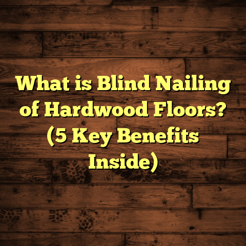 What is Blind Nailing of Hardwood Floors? (5 Key Benefits Inside)