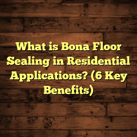 What is Bona Floor Sealing in Residential Applications? (6 Key Benefits)