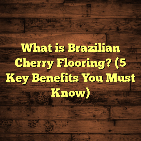 What is Brazilian Cherry Flooring? (5 Key Benefits You Must Know)