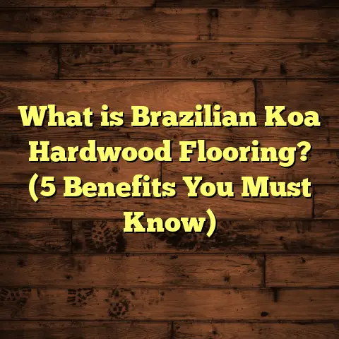 What is Brazilian Koa Hardwood Flooring? (5 Benefits You Must Know)