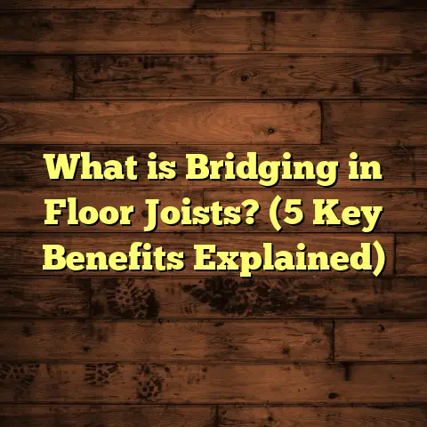What is Bridging in Floor Joists? (5 Key Benefits Explained)