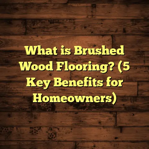 What is Brushed Wood Flooring? (5 Key Benefits for Homeowners)