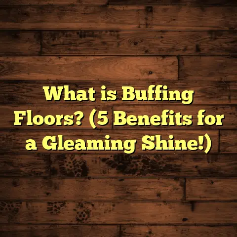 What is Buffing Floors? (5 Benefits for a Gleaming Shine!)