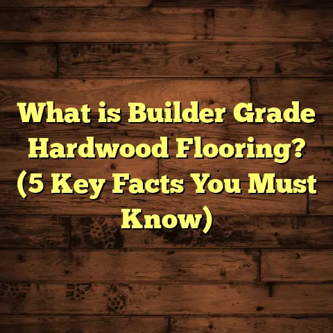 What is Builder Grade Hardwood Flooring? (5 Key Facts You Must Know)