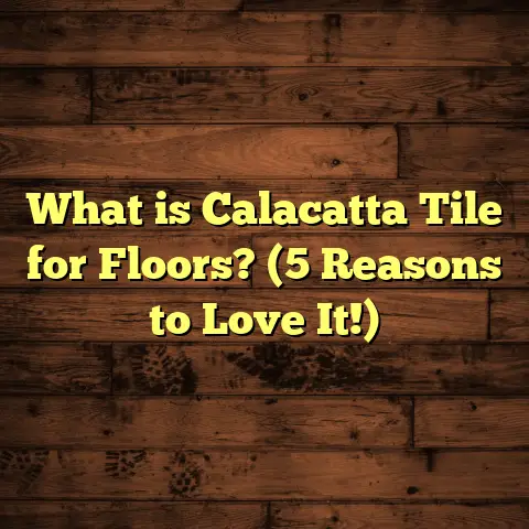 What is Calacatta Tile for Floors? (5 Reasons to Love It!)