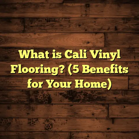 What is Cali Vinyl Flooring? (5 Benefits for Your Home)
