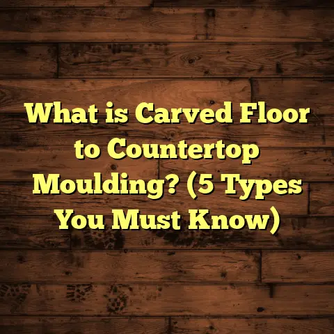 What is Carved Floor to Countertop Moulding? (5 Types You Must Know)