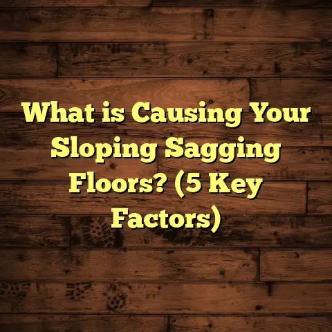 What is Causing Your Sloping Sagging Floors? (5 Key Factors)
