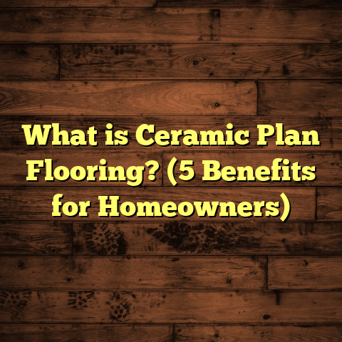 What is Ceramic Plan Flooring? (5 Benefits for Homeowners)