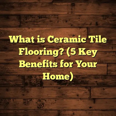 What is Ceramic Tile Flooring? (5 Key Benefits for Your Home)