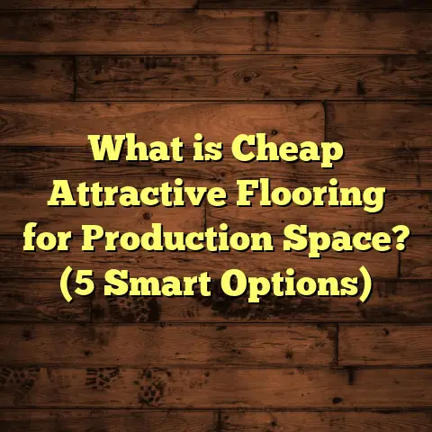 What is Cheap Attractive Flooring for Production Space? (5 Smart Options)