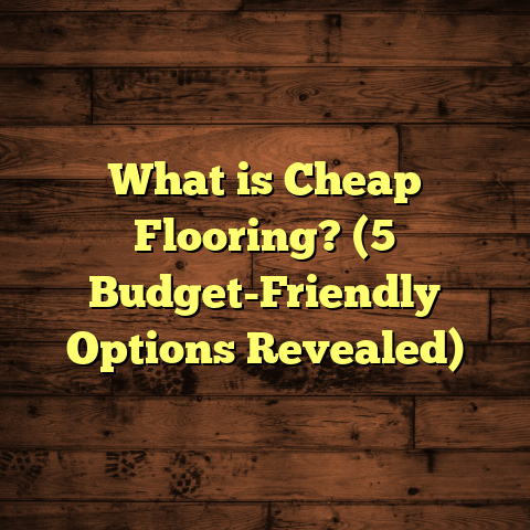 What is Cheap Flooring? (5 Budget-Friendly Options Revealed)