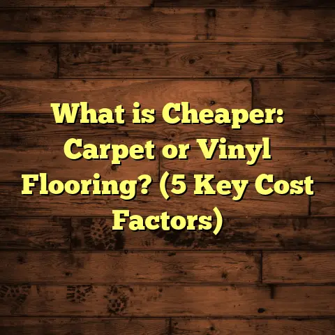 What is Cheaper: Carpet or Vinyl Flooring? (5 Key Cost Factors)