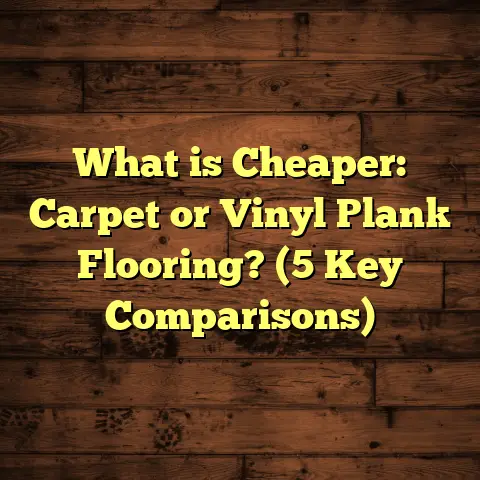 What is Cheaper: Carpet or Vinyl Plank Flooring? (5 Key Comparisons)