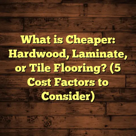 What is Cheaper: Hardwood, Laminate, or Tile Flooring? (5 Cost Factors to Consider)
