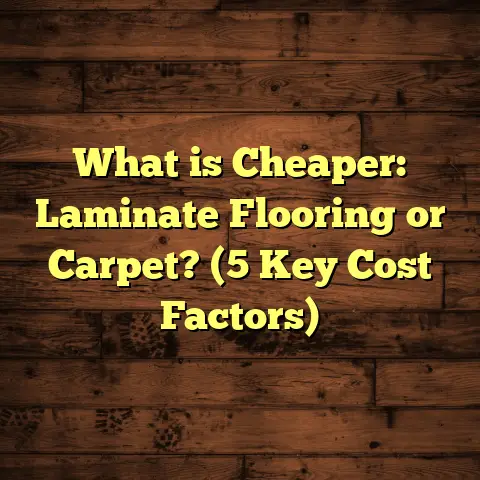 What is Cheaper: Laminate Flooring or Carpet? (5 Key Cost Factors)