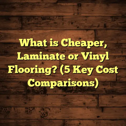 What is Cheaper, Laminate or Vinyl Flooring? (5 Key Cost Comparisons)