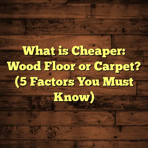 What is Cheaper: Wood Floor or Carpet? (5 Factors You Must Know)