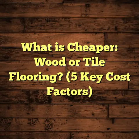 What is Cheaper: Wood or Tile Flooring? (5 Key Cost Factors)
