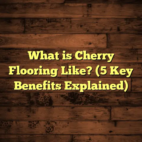 What is Cherry Flooring Like? (5 Key Benefits Explained)