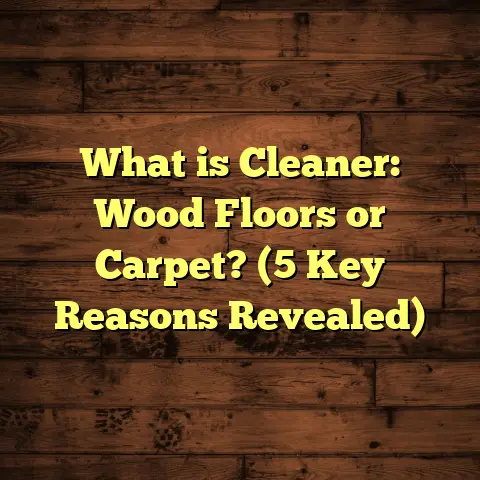 What is Cleaner: Wood Floors or Carpet? (5 Key Reasons Revealed)