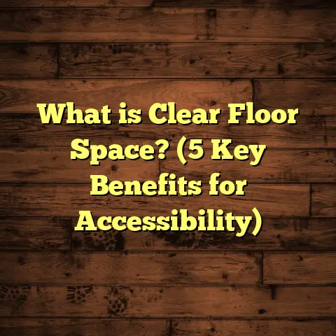 What is Clear Floor Space? (5 Key Benefits for Accessibility)