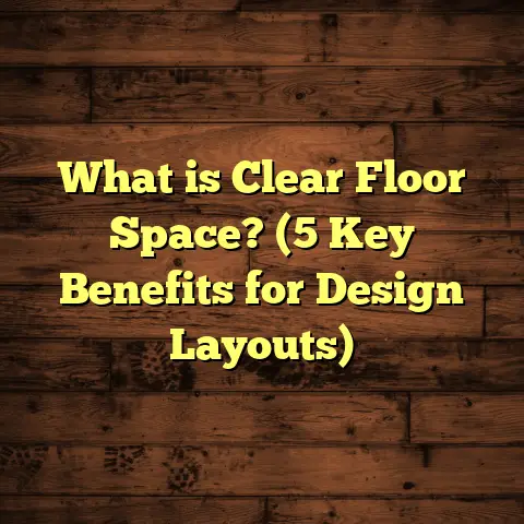 What is Clear Floor Space? (5 Key Benefits for Design Layouts)