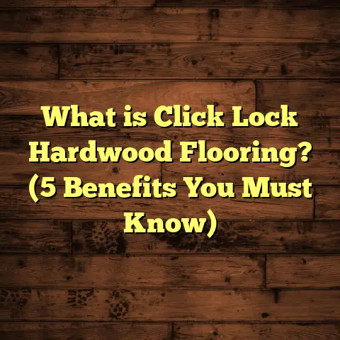 What is Click Lock Hardwood Flooring? (5 Benefits You Must Know)