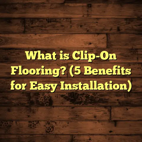 What is Clip-On Flooring? (5 Benefits for Easy Installation)
