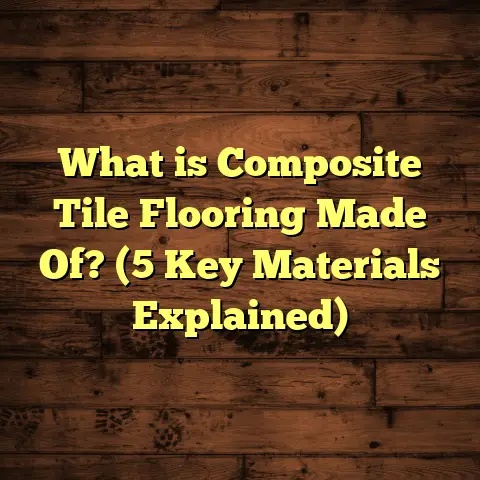 What is Composite Tile Flooring Made Of? (5 Key Materials Explained)