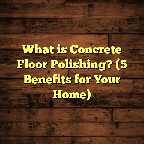 What is Concrete Floor Polishing? (5 Benefits for Your Home)
