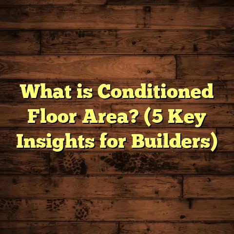 What is Conditioned Floor Area? (5 Key Insights for Builders)