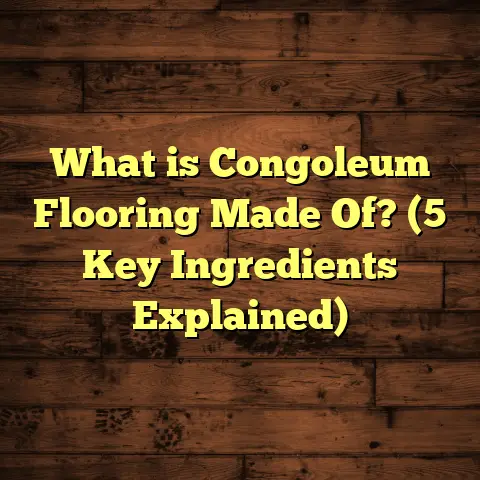 What is Congoleum Flooring Made Of? (5 Key Ingredients Explained)