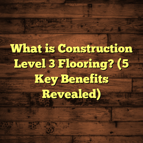 What is Construction Level 3 Flooring? (5 Key Benefits Revealed)