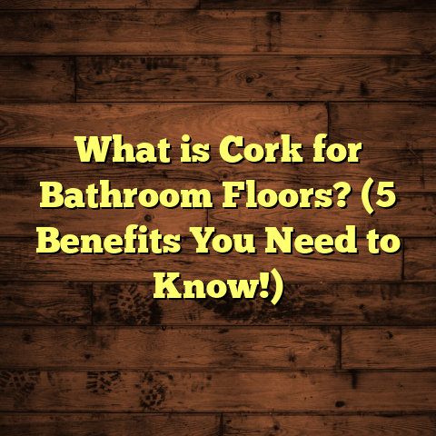 What is Cork for Bathroom Floors? (5 Benefits You Need to Know!)