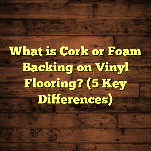 What is Cork or Foam Backing on Vinyl Flooring? (5 Key Differences)
