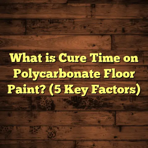 What is Cure Time on Polycarbonate Floor Paint? (5 Key Factors)