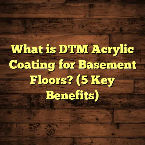 What is DTM Acrylic Coating for Basement Floors? (5 Key Benefits)